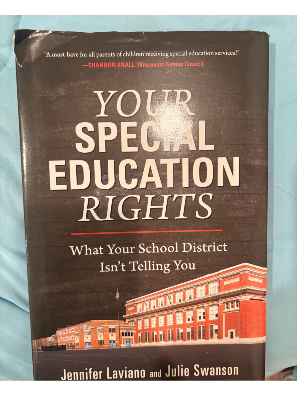 Special Education Rights Book - Black & Red Cover